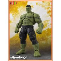 ราคา งานแท้ 100% S.H.Figuarts โมเดล เดอะ ฮัค อเวนเจอร์ส อินฟินิตีวอร์ บรูซ แบนเนอร์ Model The Hulk Avengers Infinity War . (1882523018)