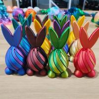 ราคา การบีบอัดหมุนกระต่าย 3ง การพิมพ์หมุนกระต่ายที่มีสีสันสามมิติของเล่นตลาดกลางคืนแผงลอยนักเรียนประถมของขวัญ 2654 (45359932892)