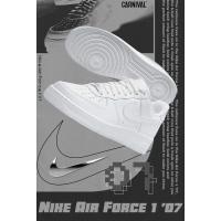ราคา รองเท้า NIKE Air force 1’07 triple white (21581221425)