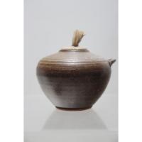 ราคา tea container Japanese ภาชนะใส่ชา สี นำตาล ขาว (20674011226)