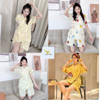 ราคา ชุดยูกาตะผู้หญิง ชุดกิโมโนญี่ปุ่น เสื้อตัวสั้น ผูกเชือกในตัว แถมฟรี โบว์ติดผม (29411120334)