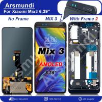 ราคา Super AMOLED For Xiaomi Mi Mix 3 Mix3 LCD Display Touch Screen Digitizer Assembly With Frame For Mi MIX3 LCD (18049017664)