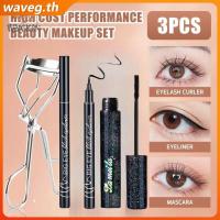 ราคา ชุดแต่งตา 3 ชิ้น: มาสคาร่า อายไลเนอร์ กันน้ำ กันเหงื่อ เนื้อหนา ติดทนนาน เพิ่มความยาวให้ขนตา ไม่เลอะ ไม่ซีดจาง WAVETH (54009726703)