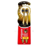 ราคา [SET OF 02] ของแท้ - แปรงสีฟัน Colgate 360 Charcoal Gold Comprehensive Clean (56861646914)