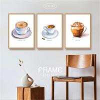 ราคา (1 เซ็ต 3 รูป) กรอบรูปแต่งร้านกาแฟ กรอบรูปกาแฟ ขนาด30x40cm (22881554439)