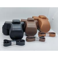 ราคา EPL6 EPL5 กระเป๋ากล้องหนัง PU สําหรับ Olympus E-PL5 E-PL6 EPM2 พร้อมสายคล้องไหล่ (46108769336)