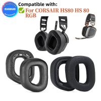 ราคา For CORSAIR HS80 HS 80 RGB Gaming Headset Earmuffs Ear Pads Replacement Earpads Memory Foam Ear Cushion Cover (48151295901)