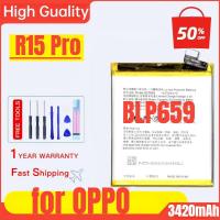 ราคา BLP659 สําหรับ OPPO R15 Pro แบตเตอรี่โทรศัพท์มือถือคุณภาพสูงความจุสูงเปลี่ยนแบตเตอรี่ Bateria พร้อมเครื่องมือ (53962385924)