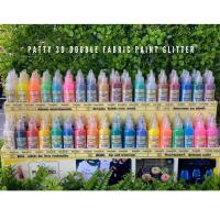 ราคา PATTY 3D Doodle Fabric Paint Glitter สีกากเพชร ฟรุ้งฟริ้ง ใช้เพ้นท์ผ้า เพ้นท์ผ้าถุง 22ml (4751176765)