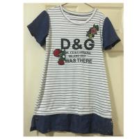 ราคา เดรสD&G ลายขวาง (521444982)