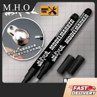 ราคา MoShi Mo Shi MS041 Gundam Marker ปากกา Chrome (2.0 มม./0.7 มม.) รุ่น Marker Liquid Chrome Marker Silver Paint Marker (28851454116)