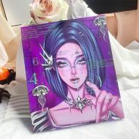 ราคา eyeshadow palette พาเลทตา eyeshadow LEKE YIEES พาเลทอายแชโดว์ 36 สี อายแชโดว์ Cyberpunk High Gloss One Fine Glitter Makeup Palette (50160436407)