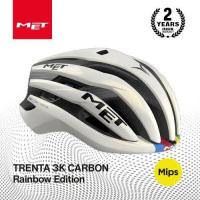 ราคา หมวกจักรยาน MET Trenta 3K Carbon MIPS หมวกตัวท็อป โครงสร้างคาร์บอน น้ำหนักเบา พร้อมระบบ MIPS (20677515877)