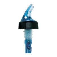 ราคา Spill-Stop 385-25 Posi-Pour 2000 วัดเหล้า Pourer, 1-1/8 oz, Neon Blue Body พร้อมปลอกคอสีดํา, Stopper ขวดพลาสติกทนทาน Made in USA แพ็ค 12 (50912601017)