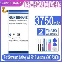 ราคา 3750mAh สําหรับ Samsung Galaxy A3 2015 รุ่น A300 A3000 ความจุสูงพรีเมี่ยมเปลี่ยนแบตเตอรี่โทรศัพท์มือถือ EB-BA300ABE (47762176017)