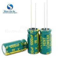 ราคา 5-50PCS ความถี่สูง 220UF10V 16V 25V 35V 50V 63V 100V 160V 250V 400V450V 6*12/8*12/10*20/13*20 ต่ํา ESR Electrolytic Capacitor (53862664486)