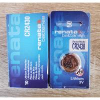 ราคา ถ่านกระดุม Renata CR2430 Panasonic CR2430 Murata CR2430 ของแท้ (2306480921)
