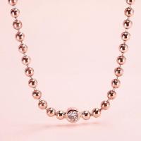 ราคา Grace Fine Jewelry สร้อยคอทอง 9K ลายเม็ดบอลเพชรมินิมอล (28194733409)