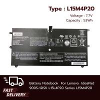 ราคา แบตเตอรี่โน๊ตบุ๊ค Lenovo Battery Notebook Lenovo Yoga 900S-12ISK Yoga 4S Series L15M4P20 ของแท้100% ส่งฟรี !!! (28256850359)