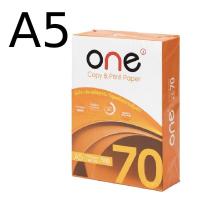 ราคา ONE กระดาษถ่ายเอกสาร A5 70 แกรม (500 แผ่น/รีม) (27888568325)