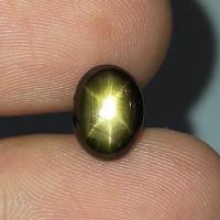 ราคา พลอย แบล็ค สตาร์ แซฟไฟร์ ธรรมชาติ แท้ ( Natural Black Star Sapphire ) หนัก 3.03 กะรัต (18966952374)