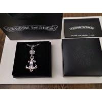 ราคา Chrome Hearts Chrome Hearts Round Cross Pendant Sterling Silver Necklace Same Style as Kwon Ji-Dragon (41881663864)