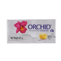 ราคา ออร์คิดเนยสดรสจืด 200กรัม Orchid Unsalted Butter 200g. [หมายเลขบาร์โค้ด 8850151823124] (49612739572)