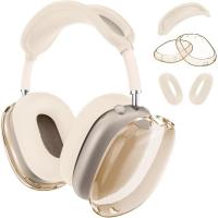 ราคา 5in1 Starlight สี สีสําหรับ AirPods Max2 ซิลิโดนนิ่ม กันรอย Earmuffs หูฟังไร้สาย TPU เคสกันกระแทกสําหรับ AirPods Max สตาร์ไลท์ เปลี่ยนเกราะป้องกัน (26919811830)