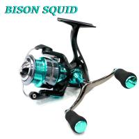 ราคา รอกตกหมึก BISON SQUID 2500S-H-DH ดีไซน์สวย มาพร้อมแขนคู่ ลื่นสมูท ตีไกล (48053413367)