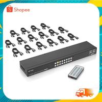 ราคา MT-VIKI 16 Port KVM Switch HDMI 4K@30Hz Rack Mount KVM HDMI Switch (20882068182)
