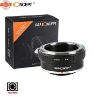 ราคา K&F Concept Lens Adapter KF06.101 for NiKon-Fuji X-Mount แมนนวล (55351545526)
