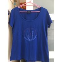 ราคา เสื้อยืดสตรีสีน้ำเงิน Armani Jeans แท้ (52957020698)