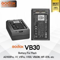 ราคา Godox Battery VB30 - USB แบตเตอรี่ สำหรับ Flash AD100Pro, V1, V1Pro, V100, V860III, MF-R76, etc - Godox Thailand (22690223733)