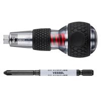 ราคา Vessel Ball Grip Impact Driver With Bits For DIY Enthusiasts (54112814267)