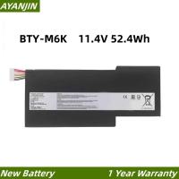 ราคา 11.4V 52.4Wh 4600mAh New Laptop Battery BTY-M6K For MSI GS63-7RD GF63-8RD GF63-8RC GF75 Thin 8RD 8RC GF63 8RC-040XPL (55409941400)