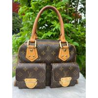 ราคา lv Manhattan pm แท้100% กระเป๋าทรงถือ (23650626725)