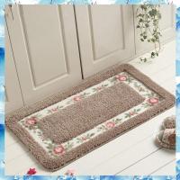 ราคา [ ] สไตล์ Pastoral พรมอาบน้ําสี่เหลี่ยมผืนผ้า Anti-Slip พรมห้องอาบน้ําพรมชั้นตกแต่งพรมห้องน้ํา (40X60 ซม.) E (45512412067)