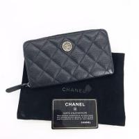 ราคา Very new Chanel caviar zippy medium wallet ขนาด 6 นิ้ว holo 21 รุ่น limited (2235738395)