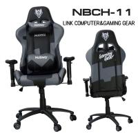 ราคา NUBWO GAMING CHAIR CH-011 (Dark Grey)สีเทา เก้าอี้เกมมิ่ง ขาเหล็ก ของแท้ (1427991179)