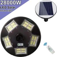 ราคา โคมไฟโซล่าเซล UFO 20ทิศทาง LED 22000W - 28000W ไฟถนน Spotlight ไฟโซลาร์เซลล์ สปอร์ตไลท์ Solar Cell สปอตไลท์ SOLAR LIGHT (2962525881)