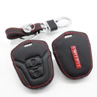 ราคา ซองหนังหุ้มกุญแจ D-max2020-2022 ซองหนังแท้ ซองหนังIsuzu หุ้มกุญแจ (12530360192)
