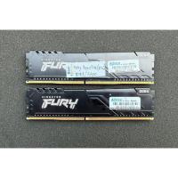 ราคา RAM (หน่วยความจำ) 16GB (8GBx2) DDR4 3200MHz KINGSTON FURY BEAST DDR4 (BLACK) มือสอง (26731611868)