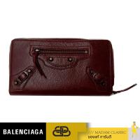 ราคา NEW กระเป๋าสตางค์ BALENCIAGA ZIP AROUND LONG WALLET (RED) [2530366115] (27919683238)