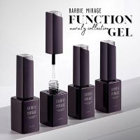 ราคา BBM Function gel Hema Free เบส ท็อป เสริมหน้าเล็บ ท็อปแมทขัดผง Barbie mirage ขวดม่วง (27641580783)