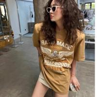 ราคา WG.WE เสื้อยืดแขนสั้น สกรีนลายนกอินทรีย์ (13299938822)