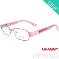 ราคา GRAMMY แว่นตา รุ่น 3150 สีชมพู กรอบแว่นตา ( สำหรับตัดเลนส์ ) ทรงสปอร์ต วัสดุ สแตนเลสสตีล หรือเหล็กกล้าไร้สนิม ขาสปริง (1783651085)