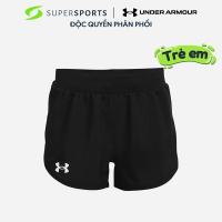 ราคา UNDER ARMOR UNDER ARMOUR Under ARMOUR Fly By Girls Shorts - สีดํา - 1361243-001 (52711642386)