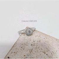 ราคา [Iris Jewellery] - CMS325 Ring - 925 Sterling Silver Plated 18K White Gold (56210243346)