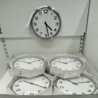 ราคา IKEA,แท้,นาฬิกาแขวนผนัง,นาฬิกาอิเกีย,ikea,ขอบสแตนเลส,ขนาด32ซม. (4993309989)