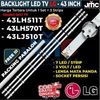 ราคา LG 43 INCH LED TV BACKLIGHT 43LH511T 43LJ510T 43LH570T 43LJ510 43LH511 43LH570 43LH511T-TE.ATIALJD LG 43 INCH 7K 3V LED TV LIGHT (51461091762)
